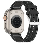 สายซิลิโคนถักไนลอนไฮบริดพร้อมบัคเคิลอย่างเป็นทางการ สำหรับ Apple Watch 42 มม., สำหรับ Apple Watch 38 มม.