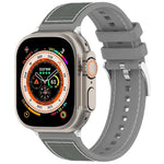 สายซิลิโคนถักไนลอนไฮบริดพร้อมบัคเคิลอย่างเป็นทางการ สำหรับ Apple Watch 42 มม., สำหรับ Apple Watch 38 มม.