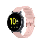 สายรัดข้อมือผิวสัมผัสจุด 20mm สำหรับ Galaxy Watch Active 3 / Active 2 / Active, สำหรับ Polar Ignite