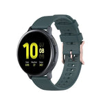 สายรัดข้อมือผิวสัมผัสจุด 20mm สำหรับ Galaxy Watch Active 3 / Active 2 / Active, สำหรับ Polar Ignite
