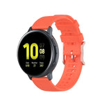 สายรัดข้อมือผิวสัมผัสจุด 20mm สำหรับ Galaxy Watch Active 3 / Active 2 / Active, สำหรับ Polar Ignite