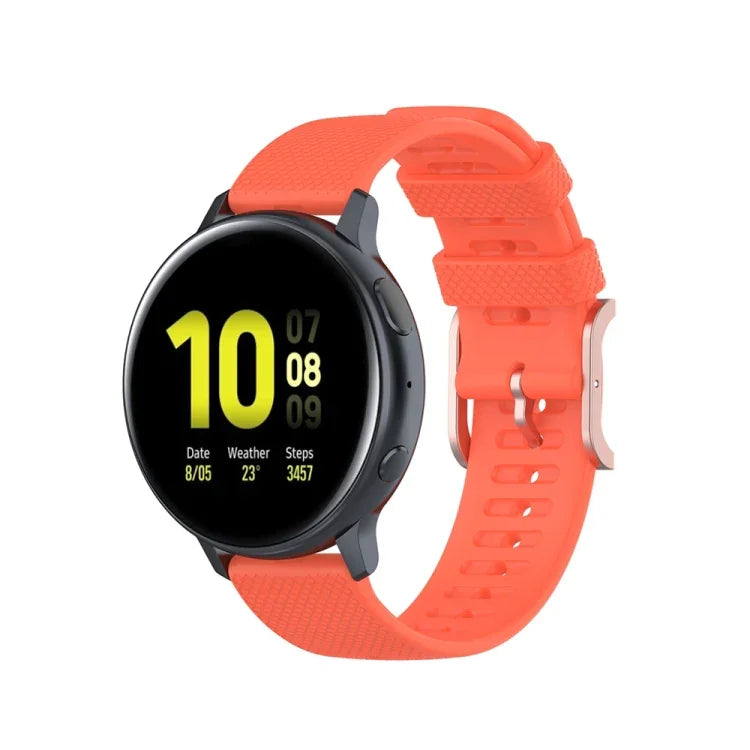 สายรัดข้อมือผิวสัมผัสจุด 20mm สำหรับ Galaxy Watch Active 3 / Active 2 / Active, สำหรับ Polar Ignite