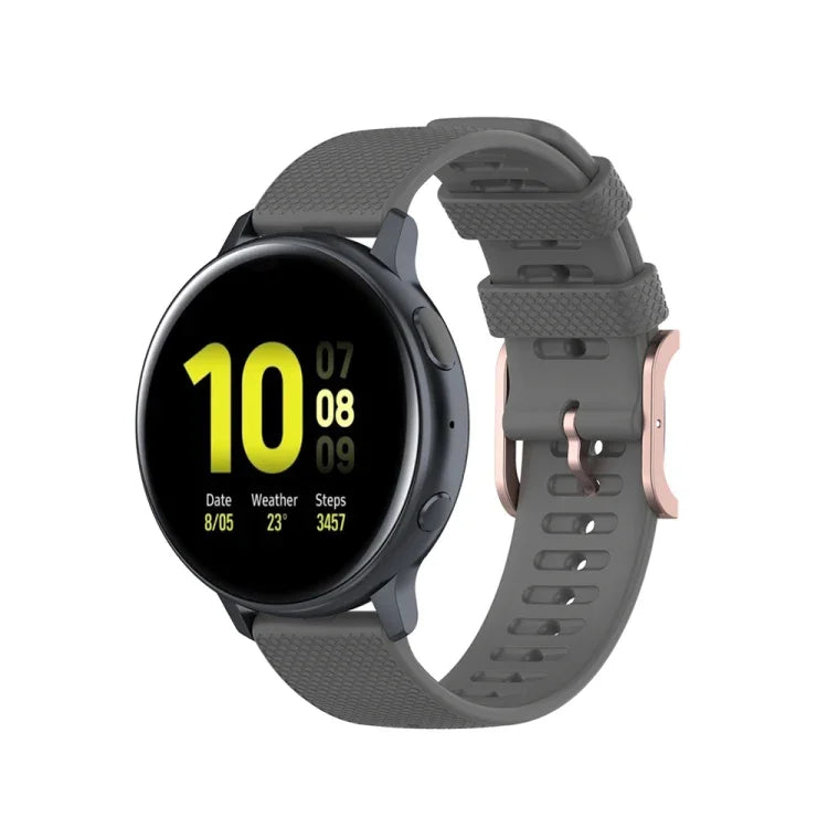 สายรัดข้อมือผิวสัมผัสจุด 20mm สำหรับ Galaxy Watch Active 3 / Active 2 / Active, สำหรับ Polar Ignite