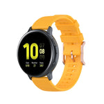 สายรัดข้อมือผิวสัมผัสจุด 20mm สำหรับ Galaxy Watch Active 3 / Active 2 / Active, สำหรับ Polar Ignite