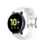 สายรัดข้อมือผิวสัมผัสจุด 20mm สำหรับ Galaxy Watch Active 3 / Active 2 / Active, สำหรับ Polar Ignite