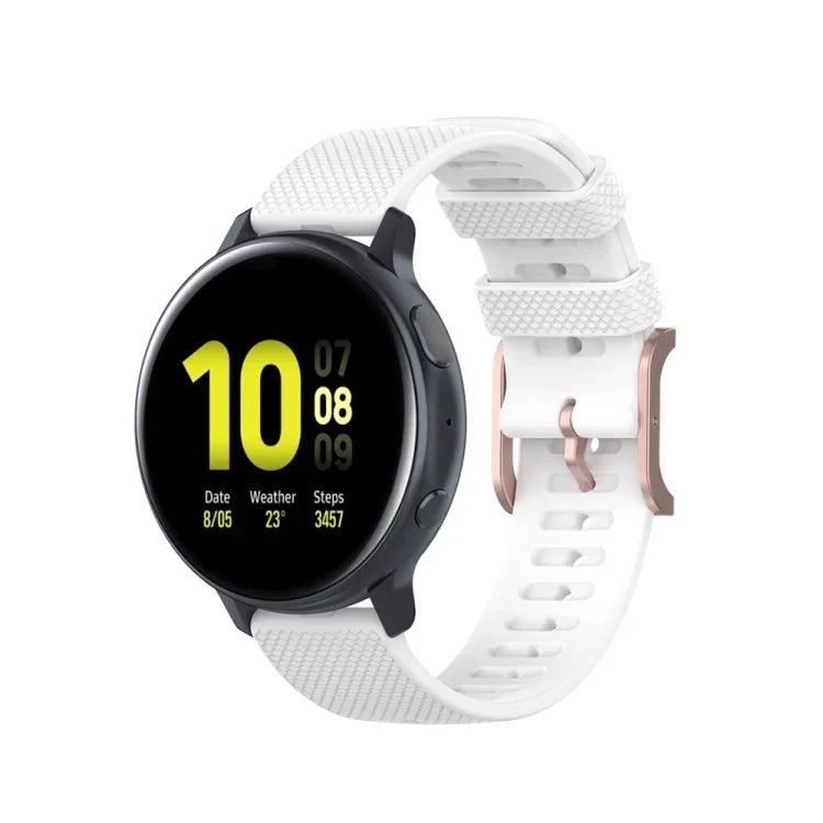 สายรัดข้อมือผิวสัมผัสจุด 20mm สำหรับ Galaxy Watch Active 3 / Active 2 / Active, สำหรับ Polar Ignite