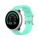 สายรัดข้อมือผิวสัมผัสจุด 20mm สำหรับ Galaxy Watch Active 3 / Active 2 / Active, สำหรับ Polar Ignite