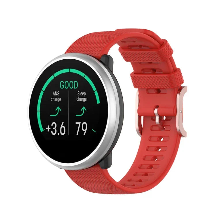 สายรัดข้อมือผิวสัมผัสจุด 20mm สำหรับ Galaxy Watch Active 3 / Active 2 / Active, สำหรับ Polar Ignite