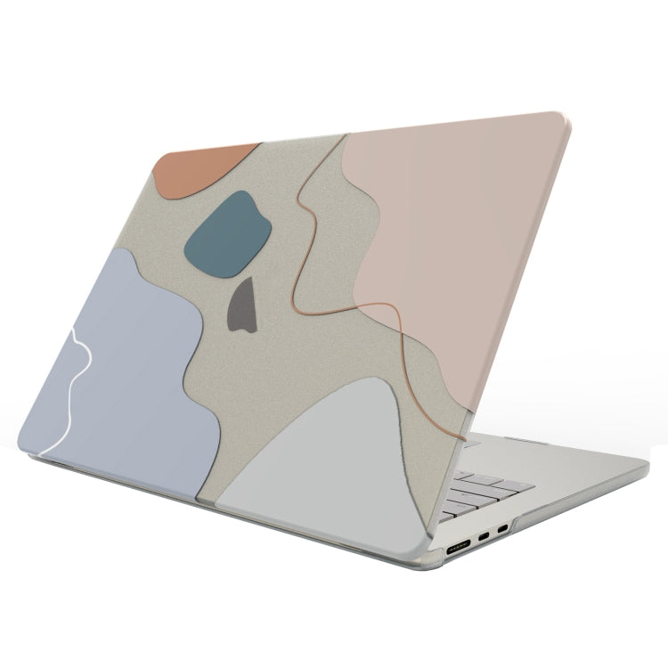 เคสแล็ปท็อปแบบด้านพิมพ์ลาย UV สำหรับ MacBook Air 13.6 2025 / 2022 / 2023, สำหรับ MacBook Pro 13.3 A2338/A2251/A2289/A2159