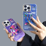 Illustration Pattern Radiation Design Full Coverage Shockproof Phone Case, For iPhone 15 Pro Max, For iPhone 15 Pro, For iPhone 15, For iPhone 14