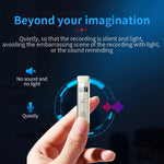 JNN Q7 เครื่องบันทึกเสียงพกพาขนาดเล็กพร้อมหน้าจอ OLED, 4GB, 8GB, 16GB, 32GB
