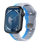 สายรัดนาฬิกาซิลิโคนแบบหัวเข็มขัดกลับลายคลื่น สำหรับ Apple Watch Ultra 2 ขนาด 49 มม., สำหรับ Apple Watch Series 9 ขนาด 45 มม., สำหรับ Apple Watch Series 9 ขนาด 41 มม., สำหรับ Apple Watch Ultra ขนาด 49 มม.
