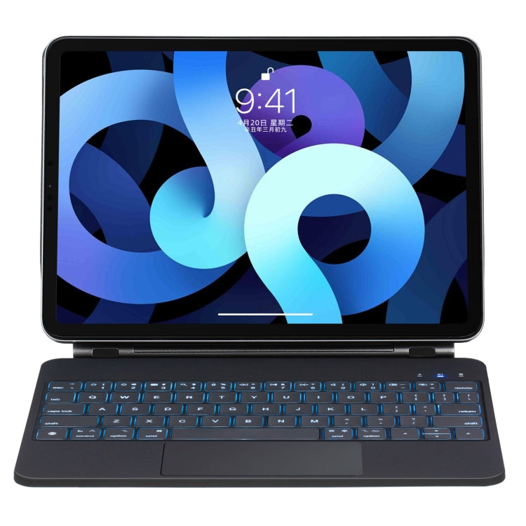 ปลอกหนังแท็บเล็ตพร้อมคีย์บอร์ดบลูทูธและทัชแพด สำหรับ iPad Air 11 2025 / 2024 / Pro 11 2022