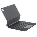 ปลอกหนังแท็บเล็ตพร้อมคีย์บอร์ดบลูทูธและทัชแพด สำหรับ iPad Air 11 2025 / 2024 / Pro 11 2022