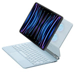 ปลอกหนังแท็บเล็ตพร้อมคีย์บอร์ดบลูทูธและทัชแพด สำหรับ iPad Air 11 2025 / 2024 / Pro 11 2022