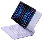 ปลอกหนังแท็บเล็ตพร้อมคีย์บอร์ดบลูทูธและทัชแพด สำหรับ iPad Air 11 2025 / 2024 / Pro 11 2022