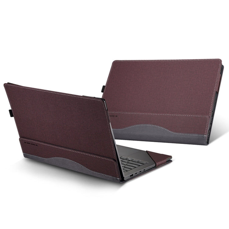 เคสหนังกันกระแทกสำหรับโน้ตบุ๊ก สำหรับ HP Envy X360 14 นิ้ว รุ่น 14-fa 2024, สำหรับ HP Envy X360 14 นิ้ว รุ่น 14-fc