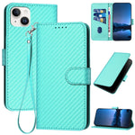 เคสโทรศัพท์หนังคาร์บอนไฟเบอร์พร้อมหัวเข็มขัด YX0070 และสายคล้อง สำหรับ iPhone 16 Pro, สำหรับ iPhone 16 Plus, สำหรับ iPhone 16, สำหรับ iPhone 15 Pro Max, สำหรับ iPhone 15 Pro, สำหรับ iPhone 15 Plus