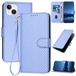 เคสโทรศัพท์หนังคาร์บอนไฟเบอร์พร้อมหัวเข็มขัด YX0070 และสายคล้อง สำหรับ iPhone 16 Pro, สำหรับ iPhone 16 Plus, สำหรับ iPhone 16, สำหรับ iPhone 15 Pro Max, สำหรับ iPhone 15 Pro, สำหรับ iPhone 15 Plus