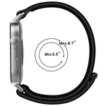 Nylon Loop Hook and Loop Fastener Watch Band, For Huawei Watch Fit3