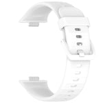 Colorful Buckle Silicone Sports Watch Band, For Huawei Watch Fit3