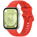 Colorful Buckle Silicone Sports Watch Band, For Huawei Watch Fit3