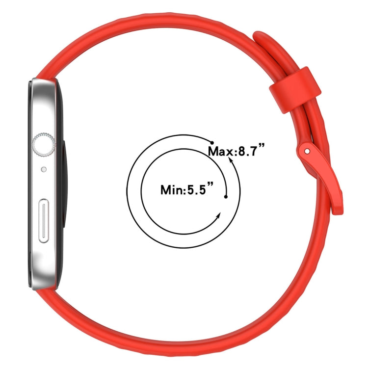 Colorful Buckle Silicone Sports Watch Band, For Huawei Watch Fit3