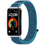 Nylon Loop Hook and Loop Fastener Watch Band, For Huawei Band 10 / 9 / 8