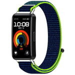 Nylon Loop Hook and Loop Fastener Watch Band, For Huawei Band 10 / 9 / 8