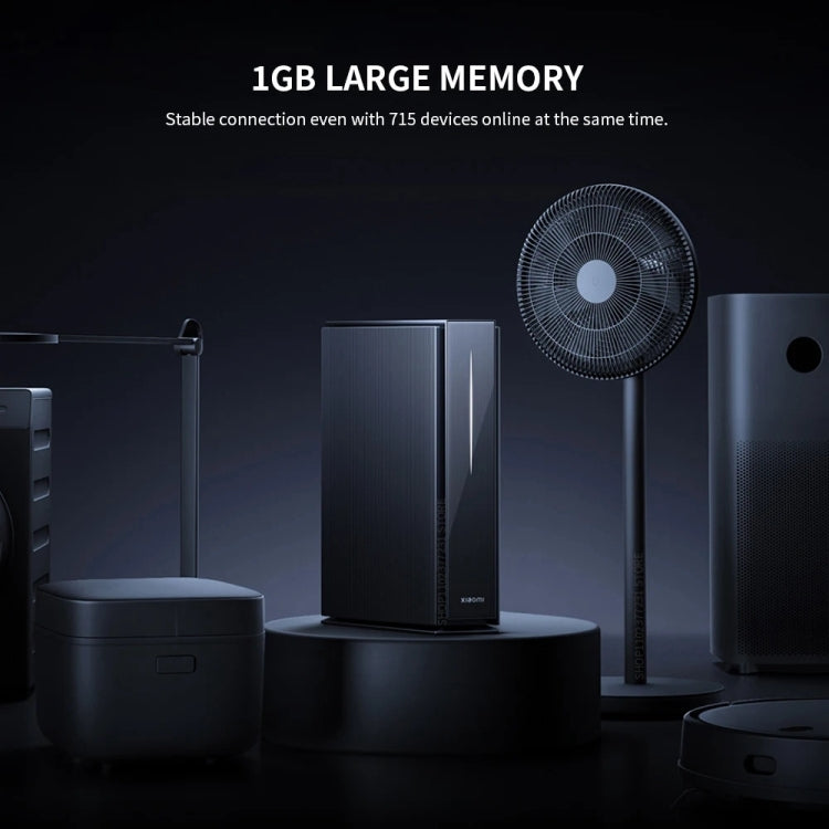 Xiaomi BE6500 Pro WiFi7 สองย่านความถี่ 8 ช่องขยายสัญญาณอิสระ หน่วยความจำ 1GB เราเตอร์, ปลั๊ก US