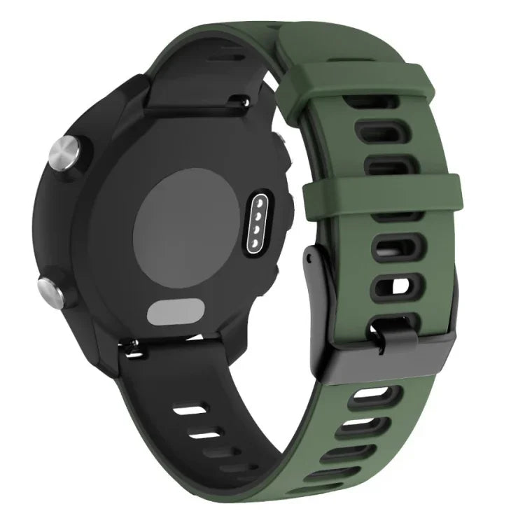 สายรัดข้อมือซิลิโคนสำหรับ Huawei Watch GT2e 42mm / Samsung Galaxy Watch Active 2 ขนาด 20mm, 22mm