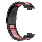 Three Bead Stainless Steel Metal Watch Band, For Huawei Watch Fit 5 / Fit 5 Pro / Fit 4 / Fit 3