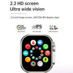 นาฬิกาอัจฉริยะ WS12 ULTRA 2 หน้าจอ 2.2 นิ้ว สำหรับกีฬา รองรับรหัสชำระเงิน / บลูทูธโทร / การนอน / ปริมาณออกซิเจนในเลือด / อัตราการเต้นของหัวใจ / ความดันโลหิต