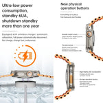 นาฬิกาอัจฉริยะ WS12 ULTRA 2 หน้าจอ 2.2 นิ้ว สำหรับกีฬา รองรับรหัสชำระเงิน / บลูทูธโทร / การนอน / ปริมาณออกซิเจนในเลือด / อัตราการเต้นของหัวใจ / ความดันโลหิต