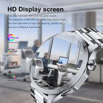 นาฬิกาอัจฉริยะ WS-26 หน้าจอ 1.52 นิ้ว กันน้ำระดับ IP67 สำหรับกีฬา รองรับบลูทูธโทร / การนอน / ปริมาณออกซิเจนในเลือด / อัตราการเต้นของหัวใจ / ความดันโลหิต สายซิลิโคน สายเหล็ก สายหนัง
