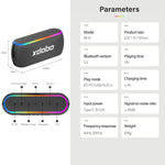 ลำโพงไร้สาย Xdobo X8 III BT5.3 IPX7 พร้อมไฟ RGB รองรับบลูทูธ/การ์ด TF/USB/AUX รุ่น X8 III