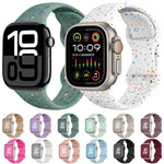 สายรัดนาฬิกาซิลิโคนลายพรางแบบรู พร้อมหัวเข็มขัดผีเสื้อ สำหรับ Apple Watch Series 8 ขนาด 41 มม., สำหรับ Apple Watch Series 8 ขนาด 45 มม., สำหรับ Apple Watch SE 2022 ขนาด 40 มม., สำหรับ Apple Watch SE 2022 ขนาด 44 มม.