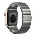 One-Bead Magnetic Buckle Titanium Metal Watch Band, For Apple Watch Series 7 41mm, For Apple Watch Series 7 45mm, For Apple Watch SE 40mm, For Apple Watch SE 44mm, For Apple Watch Series 6 40mm, For Apple Watch Series 6 44mm, For Apple Watch Series 5 4...