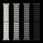 One-Bead Magnetic Buckle Titanium Metal Watch Band, For Apple Watch Series 10 46mm, For Apple Watch Series 10 42mm, For Apple Watch SE 2023 44mm, For Apple Watch SE 2023 40mm, For Apple Watch Ultra 2 49mm, For Apple Watch Series 9 45mm                 ...