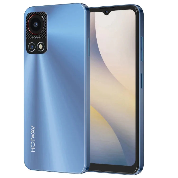 HOTWAV Note 13, สแกนลายนิ้วมือด้านข้าง, 6.6 นิ้ว Android 13 T606 Octa Core สูงสุด 1.6GHz, เครือข่าย: 4G, OTG, 4GB+128GB
