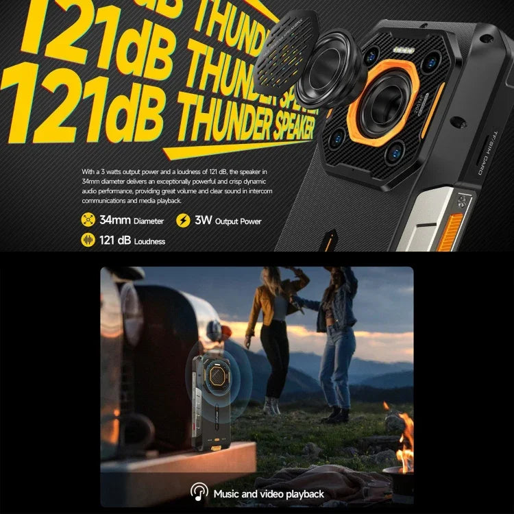 Ulefone Armor 26 Ultra โทรศัพท์กันกระแทก, 6.78 นิ้ว Android 13 MediaTek Dimensity 8020 Octa Core, เครือข่าย: 5G, NFC, 12GB+512GB