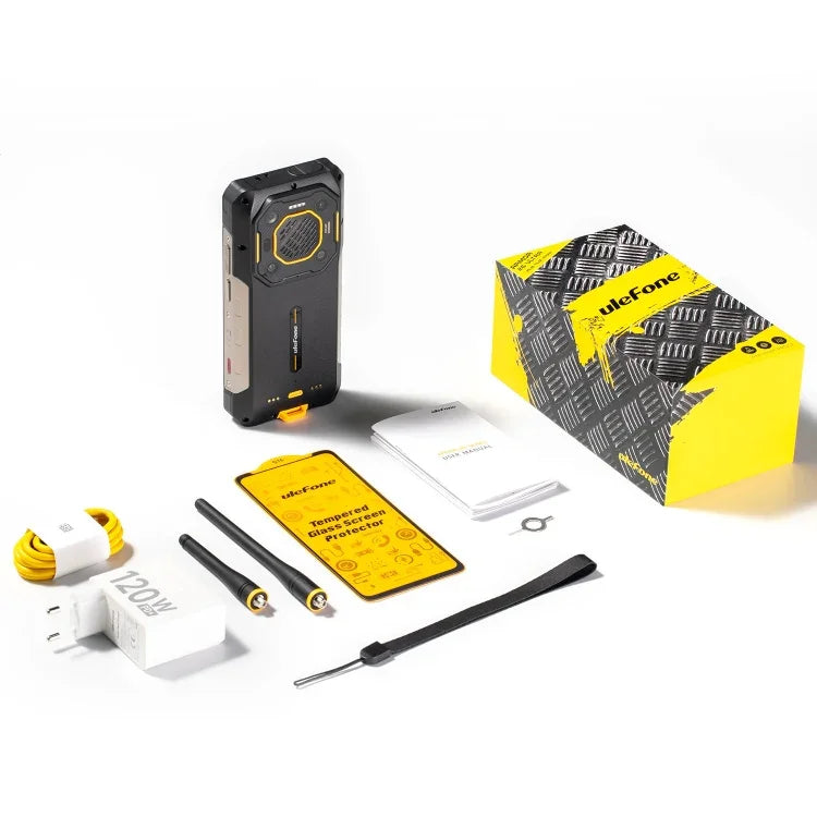 Ulefone Armor 26 Ultra รุ่นวิทยุสื่อสาร Walkie-Talkie โทรศัพท์กันกระแทก, 6.78 นิ้ว Android 13 MediaTek Dimensity 8020 Octa Core, เครือข่าย: 5G, NFC, 12GB+512GB รุ่นวิทยุสื่อสาร Walkie-Talkie