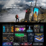 Ulefone Armor 26 Ultra รุ่นวิทยุสื่อสาร Walkie-Talkie โทรศัพท์กันกระแทก, 6.78 นิ้ว Android 13 MediaTek Dimensity 8020 Octa Core, เครือข่าย: 5G, NFC, 12GB+512GB รุ่นวิทยุสื่อสาร Walkie-Talkie