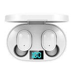 E6S LED Display TWS Wireless Bluetooth Earphone, E6S (White), E6S (Pink), E6S (Blue), E6S (Green)
