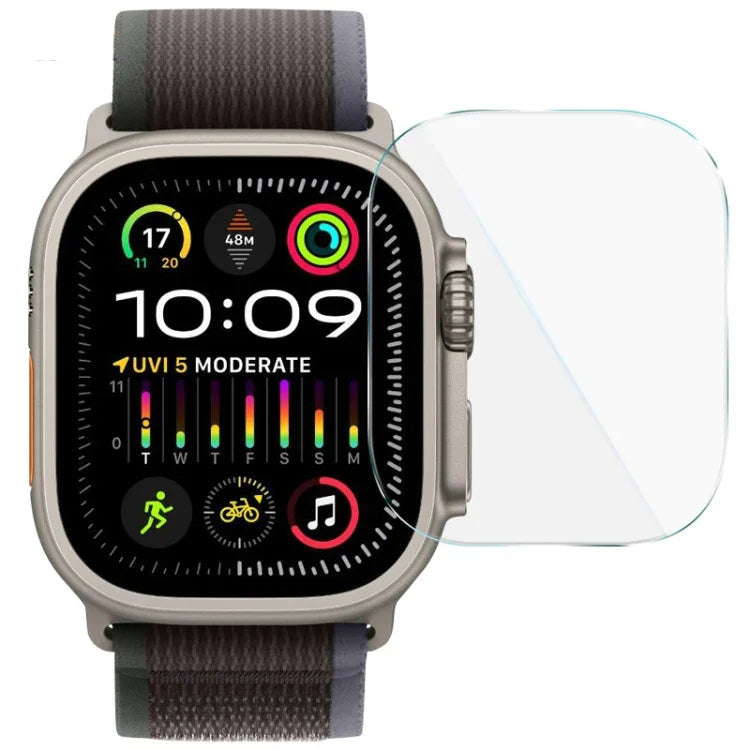 ฟิล์มกันรอยนาฬิกา IMAK กระจกนิรภัย รุ่นติดตั้งในตัว สำหรับ Apple Watch Ultra 1/2/3 49 มม.