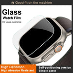 ฟิล์มกันรอยนาฬิกา IMAK กระจกนิรภัย รุ่นติดตั้งในตัว สำหรับ Apple Watch Ultra 1/2/3 49 มม.