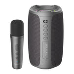 ลำโพงคาราโอเกะไร้สาย Zealot S61M พร้อมไฟ RGB จังหวะเพลง ไมโครโฟนเดี่ยวและคู่