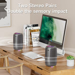 ลำโพงคาราโอเกะไร้สาย Zealot S61M พร้อมไฟ RGB จังหวะเพลง ไมโครโฟนเดี่ยวและคู่