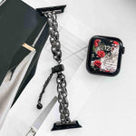 Rhinestone Peacock Metal Bracelet Watch Band, For Apple Watch SE 2023 44mm, For Apple Watch SE 2023 40mm, For Apple Watch Ultra 2 49mm, For Apple Watch Series 9 45mm, For Apple Watch Series 9 41mm, For Apple Watch Ultra 49mm, For Apple Watch Series 8 4...