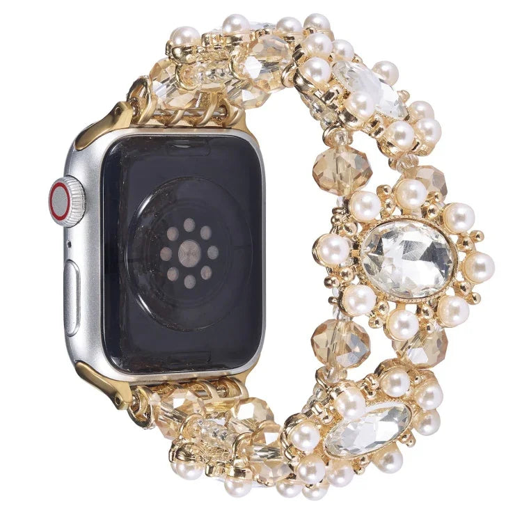 สายรัดนาฬิกาแบบสร้อยข้อมือหินมุก สำหรับ Apple Watch 42 มม., สำหรับ Apple Watch 38 มม.